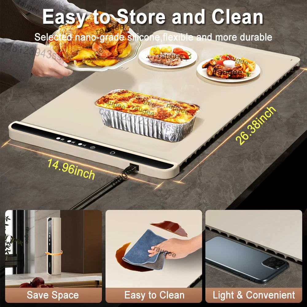 Rollaway Silicone Food Warming Mat